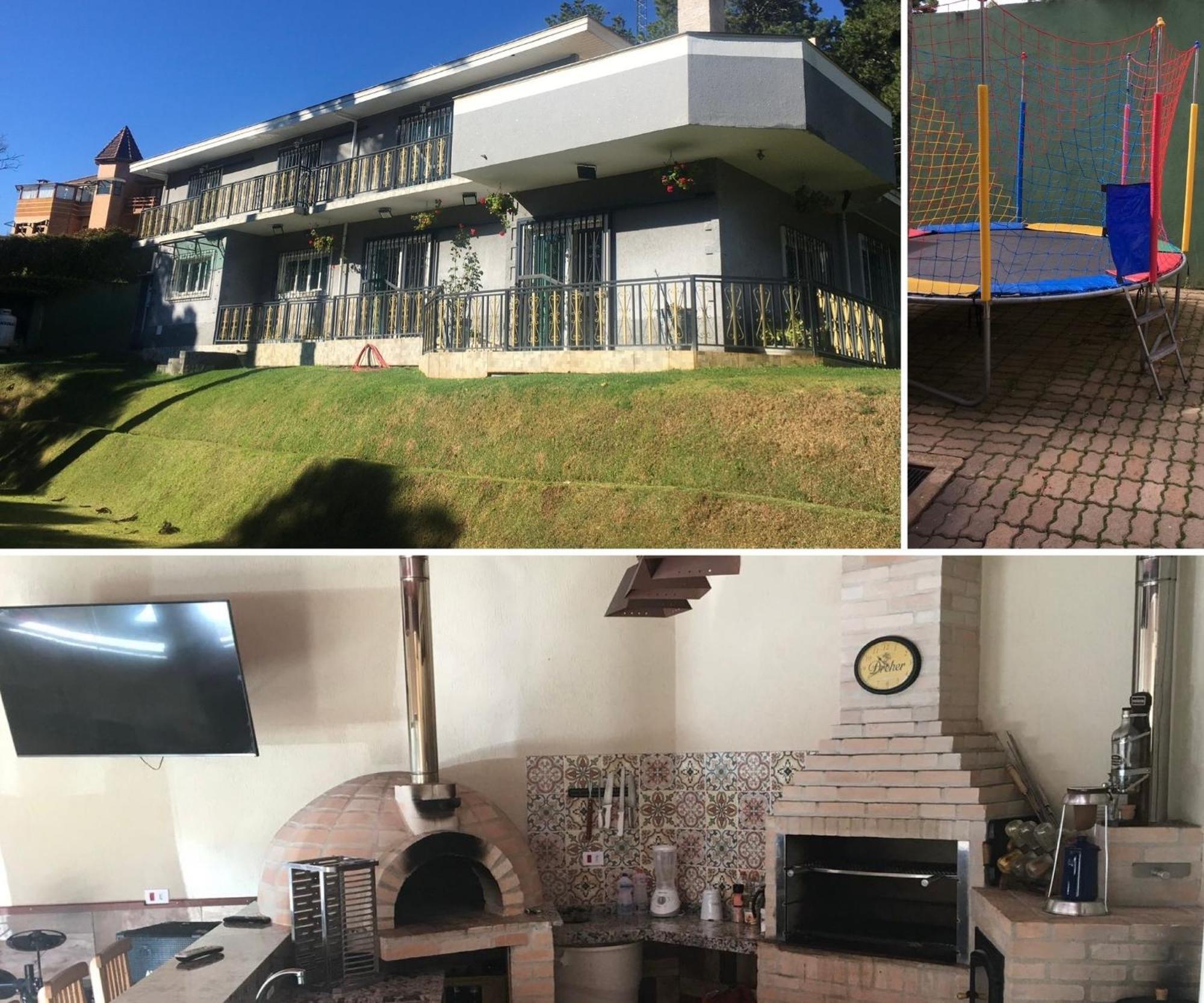 Excelente Casa, Bairro Nobre Em Campos Do Jordao Villa Exteriör bild